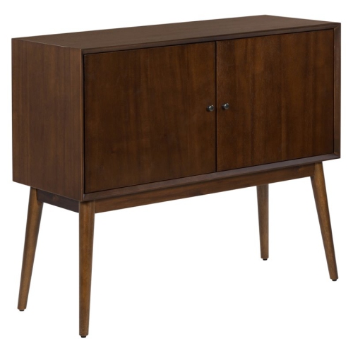 SERTA AT HOME  Serta Brookline 2 Door Storage Cabinet In Classic Walnut