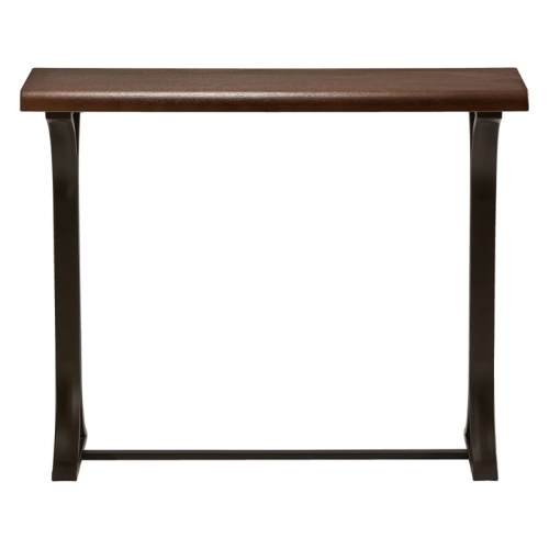 International Caravan Hamburg Wood Console Table in Sonoma Oak