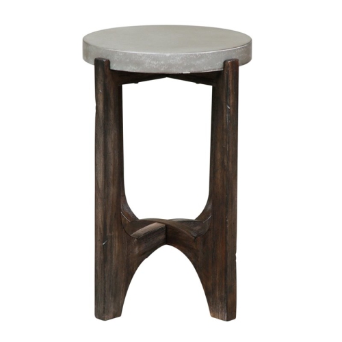 LIBERTY FURNITURE  Cascade Chair Side Table In Dark Brown