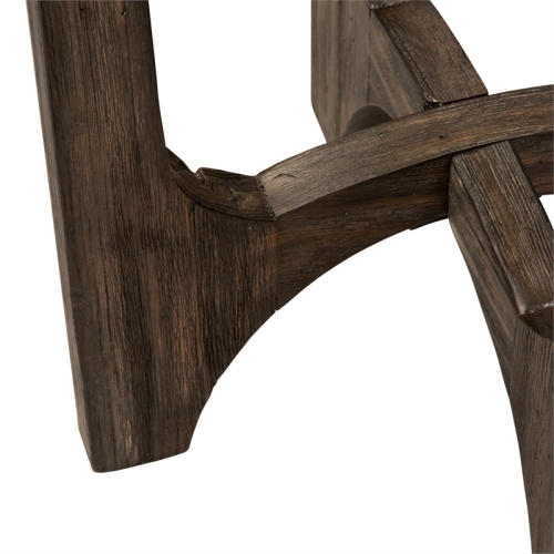 Cascade Dark Brown Chair Side Table