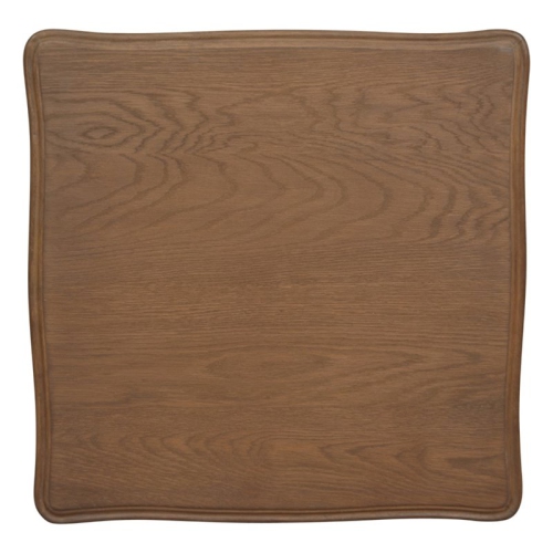 Ashbury Square End Table in Antique Blue