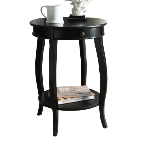 BOWERY HILL  End Table In Black