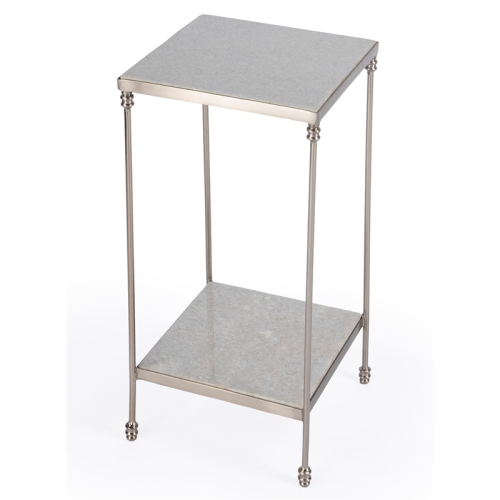 BUTLER SPECIALTY  Imogen Marble Side Table In White