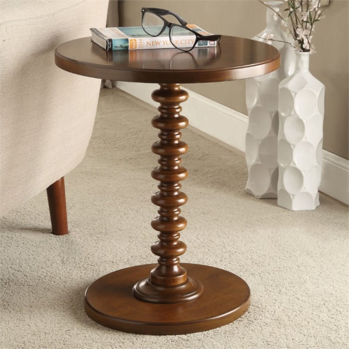 ACME FURNITURE  Acme Acton End Table In Walnut