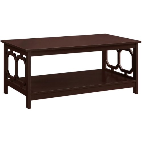 CONVENIENCE CONCEPTS  Omega Coffee Table In Espresso Wood Finish