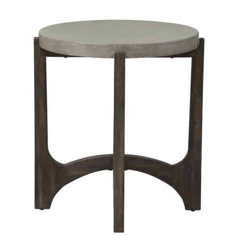 LIBERTY FURNITURE  Cascade End Table In Dark Brown