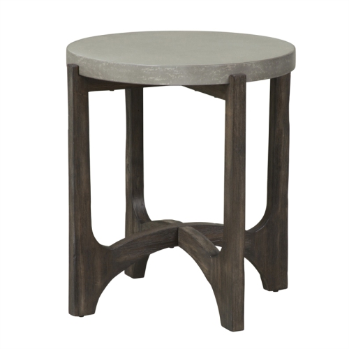 Cascade Dark Brown End Table