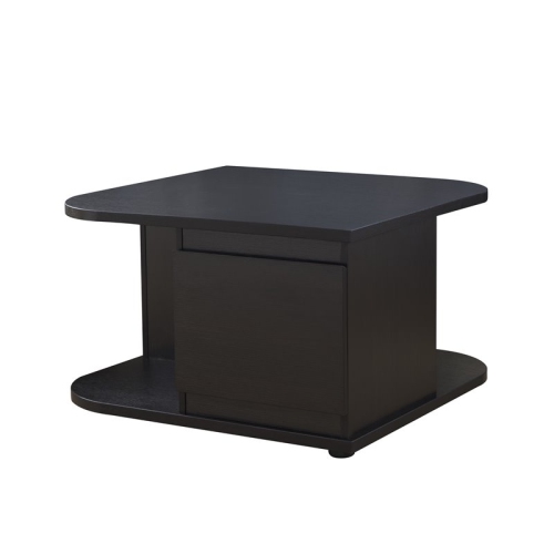 FURNITURE OF AMERICA  Adona Modern Wood Storage Coffee Table In Cappuccino