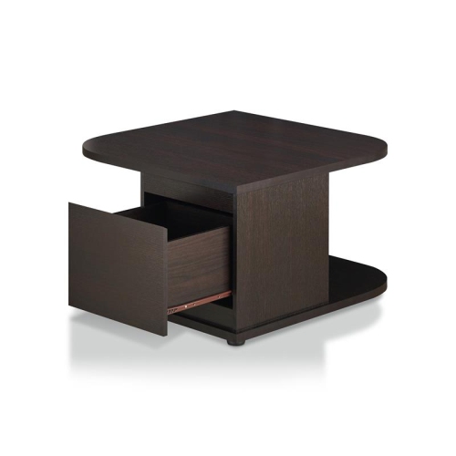 Furniture of America Adona Modern Wood Storage Coffee Table in Cappuccino