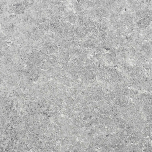 Newport Five-Tier Corner Bookcase in Faux Cement and Black Wood Finish