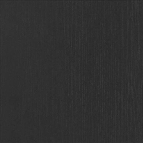 Crosley Liam 6 Cubby Wooden Bookcase in Black