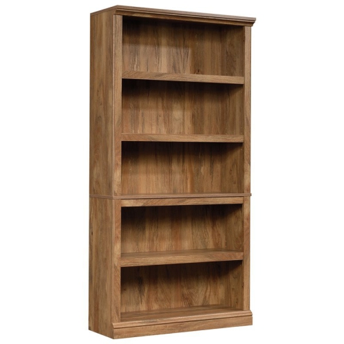 SAUDER  Misc Storage 5-Shelf Tall Wood Bookcase In Sindoori In Mango