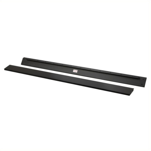 DAVINCI  Hidden Hardware Twin-Full Size Bed Conversion Kit In Ebony