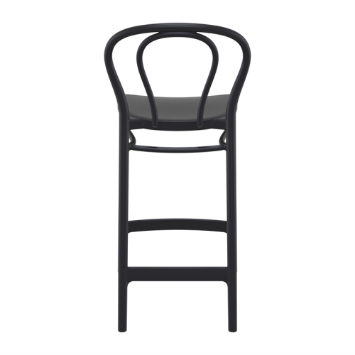 Compamia Victor Indoor Outdoor Counter Stool Black