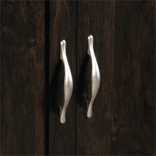 Sauder Select Engineered Wood Storage Cabinet in Cinnamon Cherry