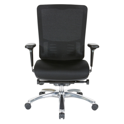 ProGrid Manager's Chair in Coal Black Fabric