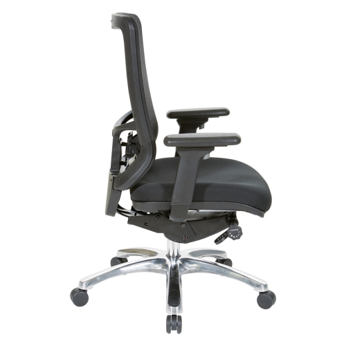 ProGrid Manager's Chair in Coal Black Fabric