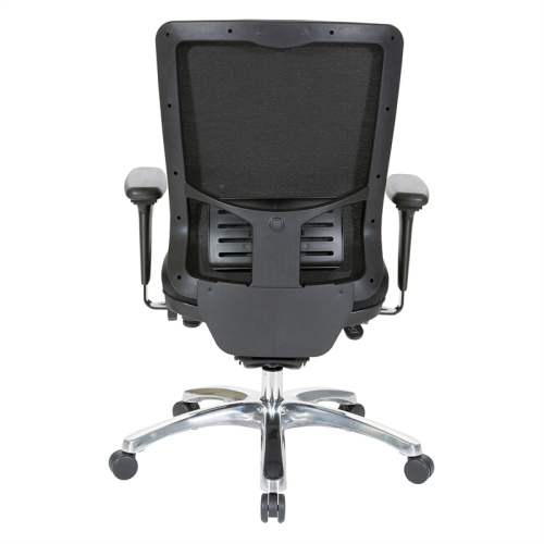 ProGrid Manager's Chair in Coal Black Fabric