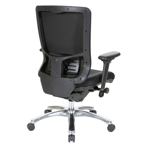 ProGrid Manager's Chair in Coal Black Fabric