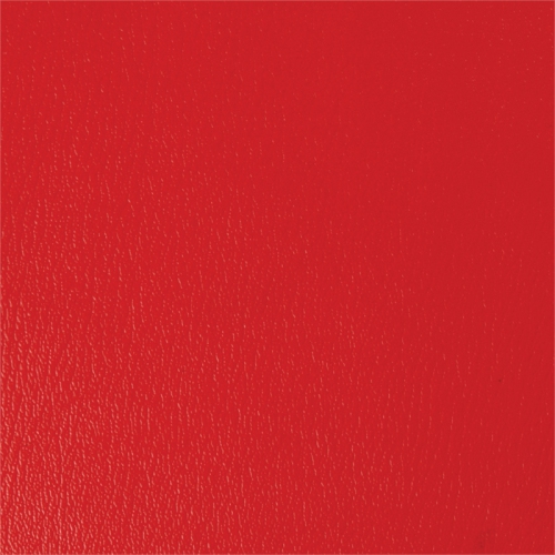 Executive Chair with Thick Padded Red Faux Leather Seat