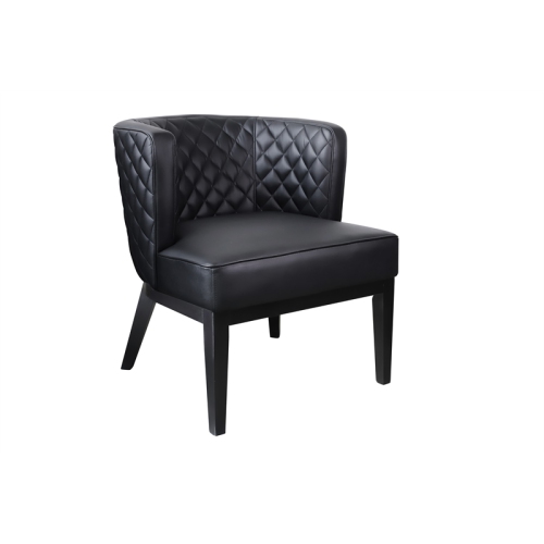 Boss Office Ava Quilted Accent Chair in Black