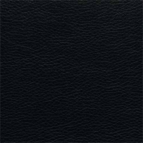 Executive Black Faux Leather High Back Chair with Padded Arms and Chrome Base