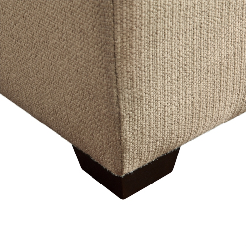 Serta at Home Olin Storage Ottoman in Beige