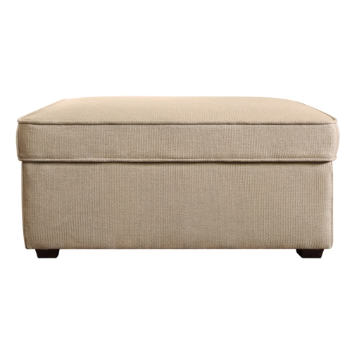 Serta at Home Olin Storage Ottoman in Beige