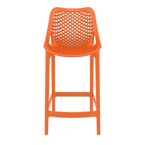Compamia Air Patio Counter Stool in Orange