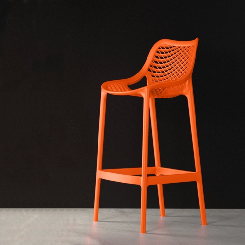 Compamia Air Patio Counter Stool in Orange