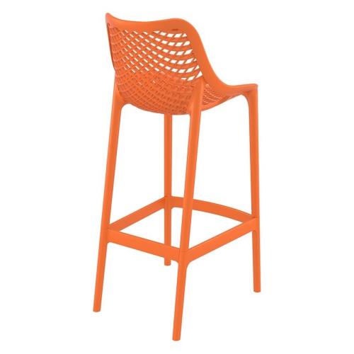 Compamia Air Patio Bar Stool in Orange