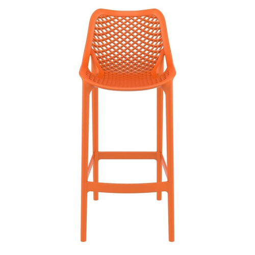 Compamia Air Patio Bar Stool in Orange
