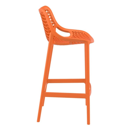 Compamia Air Patio Bar Stool in Orange