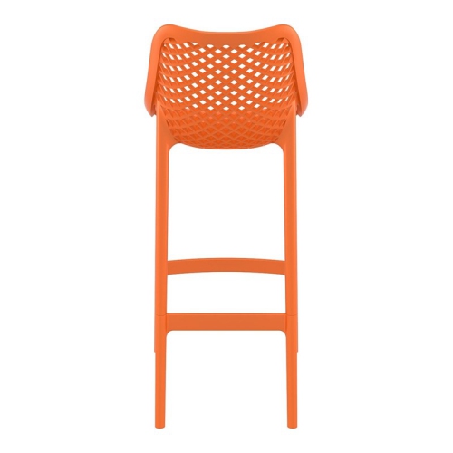 Compamia Air Patio Bar Stool in Orange