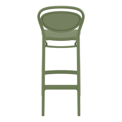 Compamia Marcel Resin Bar Stool Olive Green