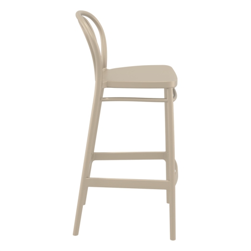 Compamis Victor Indoor Outdoor Bar Stool Taupe