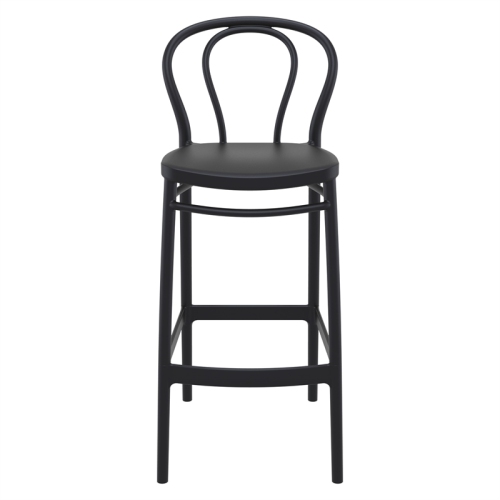 Compamia Victor Indoor Outdoor Bar Stool Black