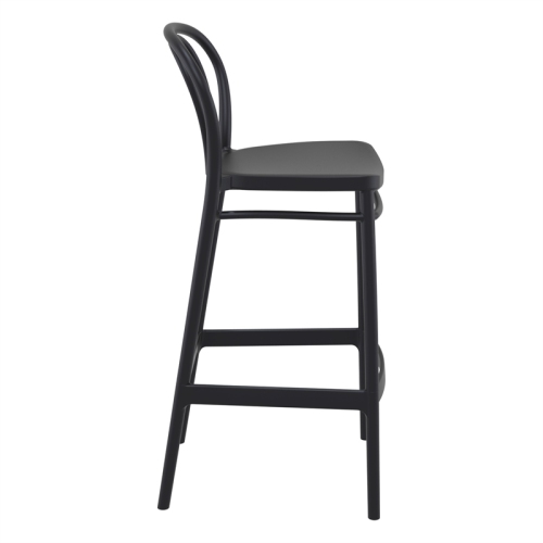 Compamia Victor Indoor Outdoor Bar Stool Black