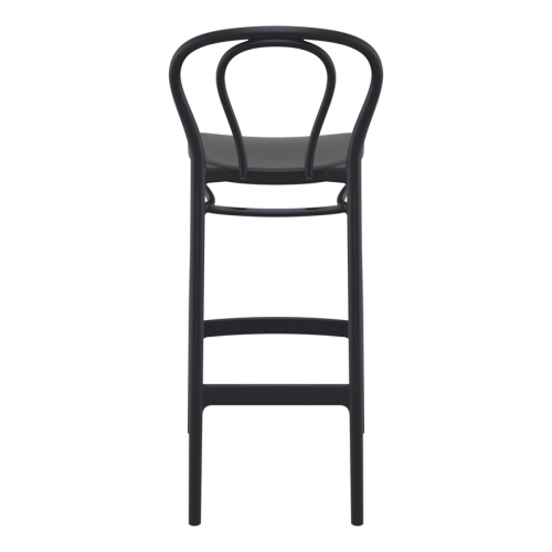 Compamia Victor Indoor Outdoor Bar Stool Black