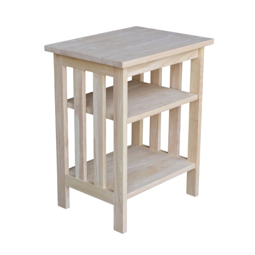 International Concepts Mission Printer Stand - Unfinished