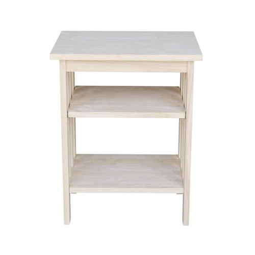 International Concepts Mission Printer Stand - Unfinished