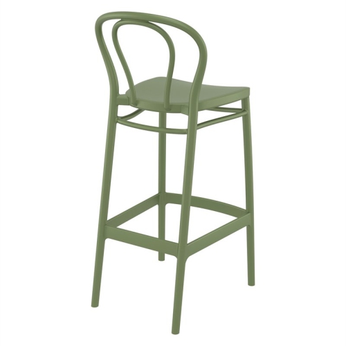 Compamia Victor Indoor Outdoor Bar Stool Olive Green