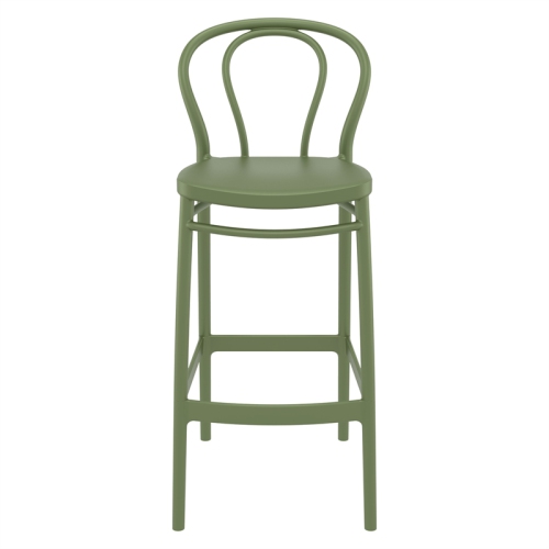 Compamia Victor Indoor Outdoor Bar Stool Olive Green