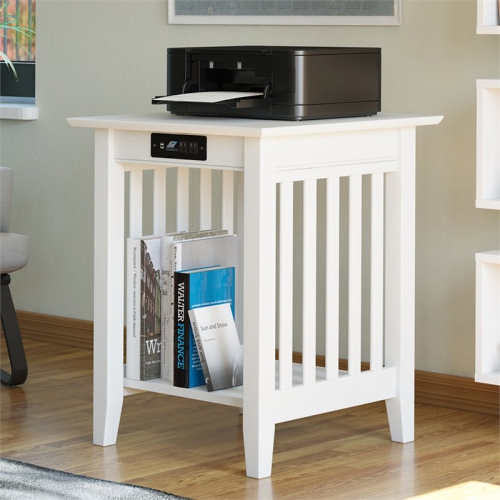 Chargeur d’imprimante AFI Mission, blanc