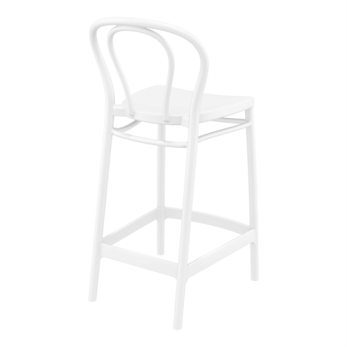 Compamia Victor Indoor Outdoor Counter Stool White