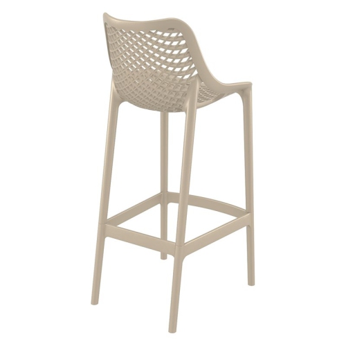 Compamia Air Patio Bar Stool in Taupe