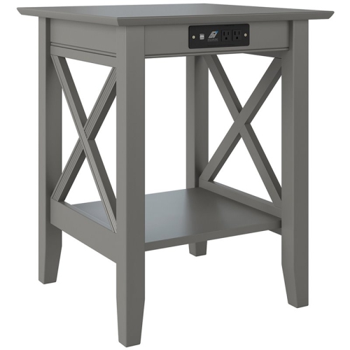 AFI Lexi Charger Printer Stand in Gray