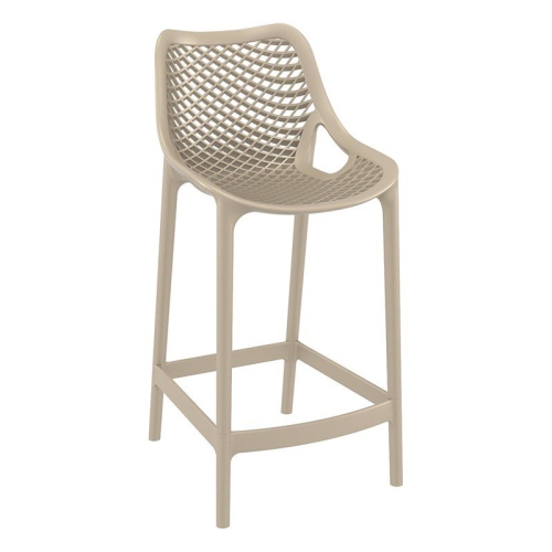 COMPAMIA  Air Patio Counter Stool In Taupe