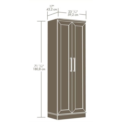 Bowery Hill Storage Cabinet in Dakota Oak