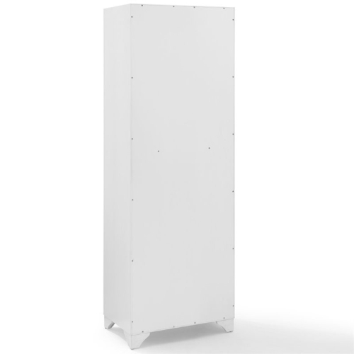 Crosley Tara 4 Door Pantry in Distressed White